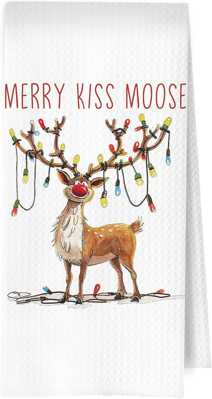 Funny Moose Christmas Decorations by Unknown