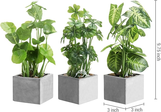 MyGift Artificial Plants Indoor, Faux House Plant - Image 6