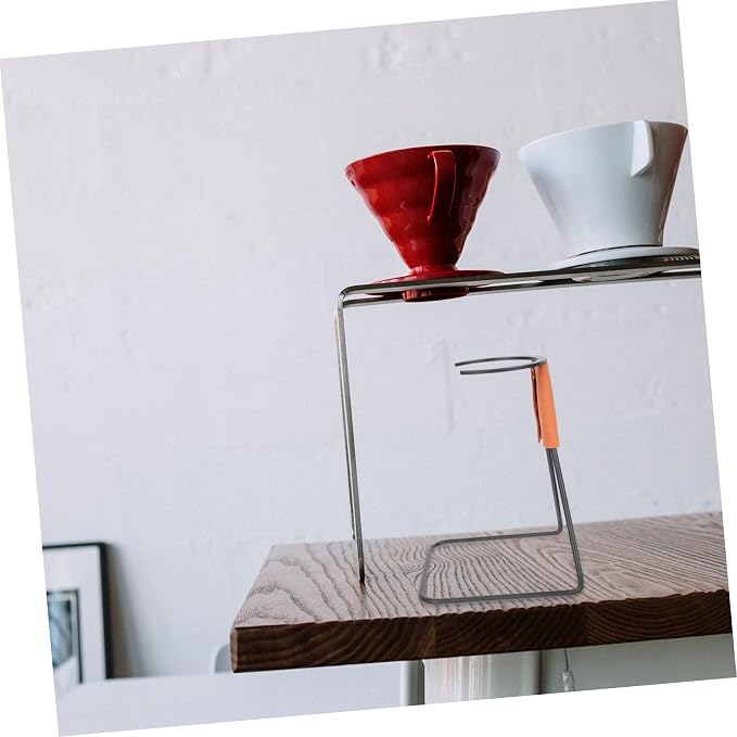 1pc Hand Coffee Filter Holder Metal Dripper Rack Sturdy Iron Base Coffee - Image 6
