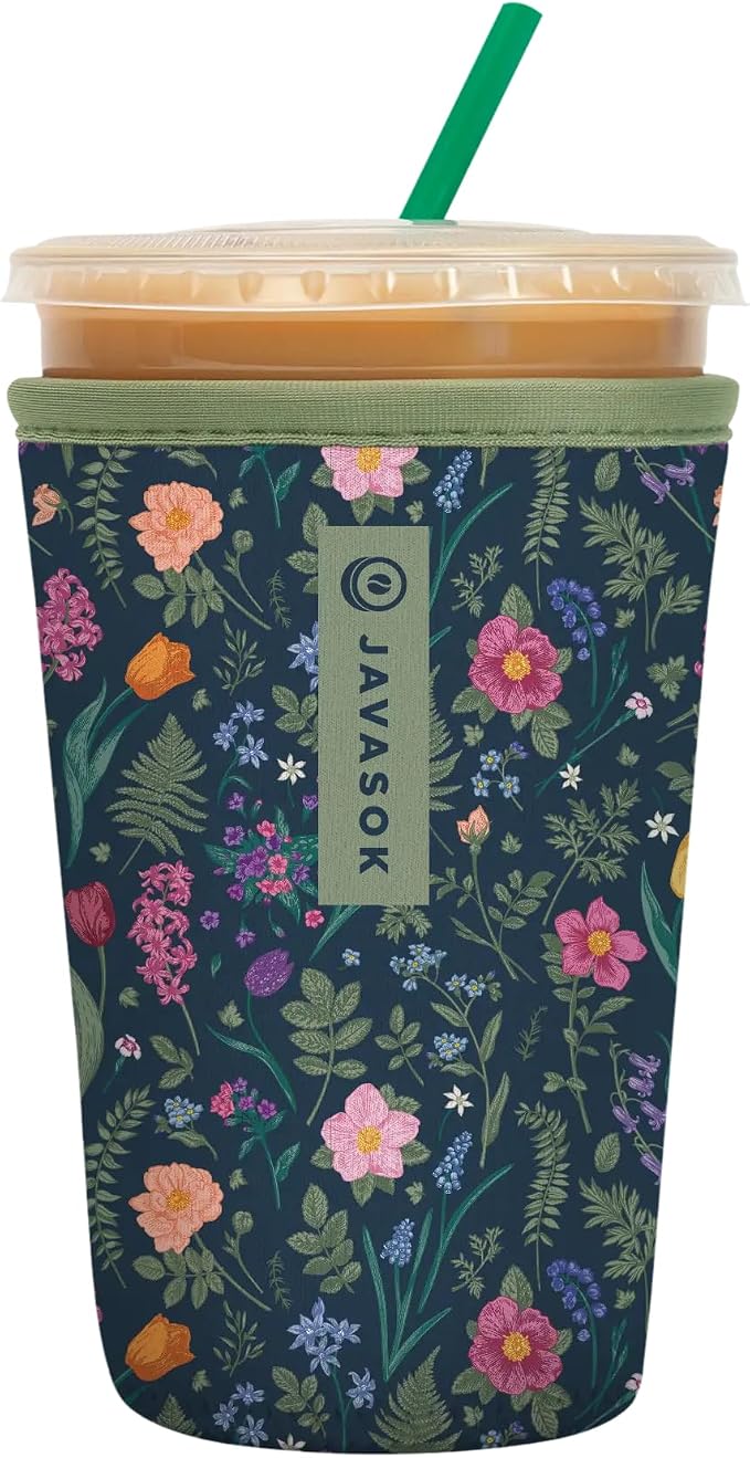 Sok It JavaSok Iced Coffee & Cold Soda Insulated Neoprene Cup Sleeve by SokIt