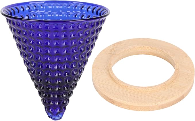 Coffee Pot Filter reusable glass Coffee Dripper Funnel Kettle Brewer Accessories by Qalvona