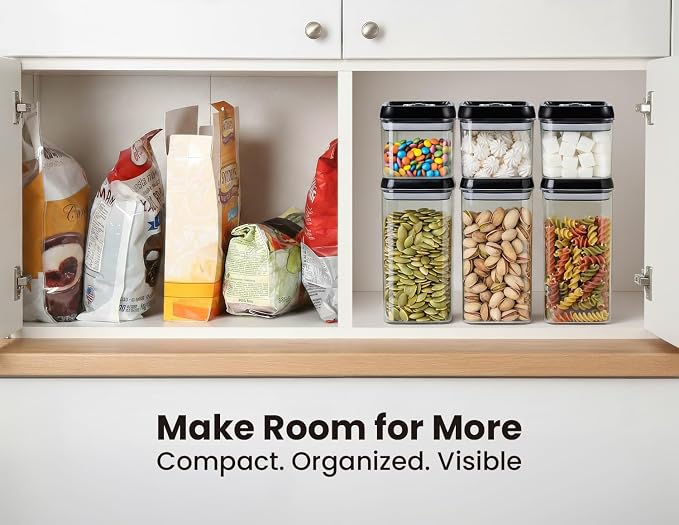Felli Flip Tite Food Storage Container 5" LARGE Size Airtight Lid Lock Top - Image 9