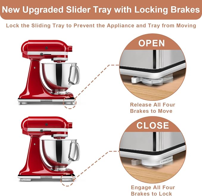 Adjustable Appliance Slider Tray - Image 3