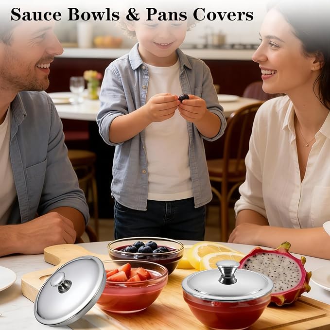 3.9Inch Universal Drink Covers, Stainless Steel Cover - Image 6
