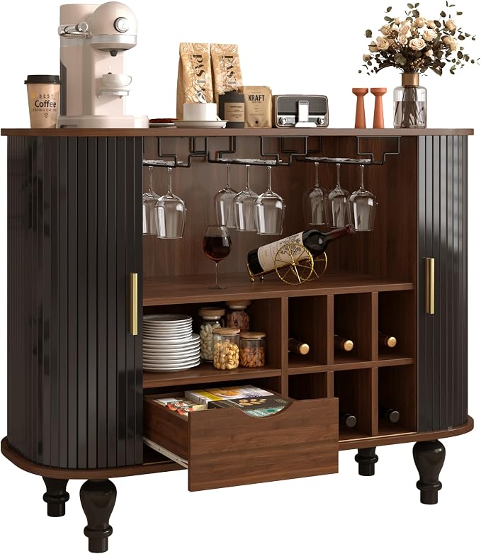 Merax 39" Coffee & Liquor Bar Cabinet - Image 20