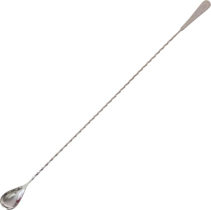 18" Cocktail Mixing Glass Bar Spoon by Unknown