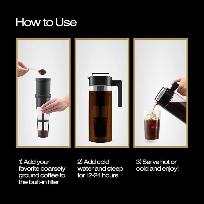 Takeya Glass Cold Brew Coffee Maker - Image 6