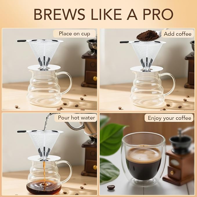Premium Pour Over Coffee Dripper - Image 5