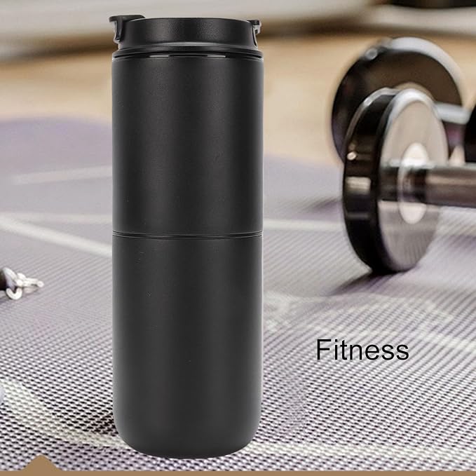 banapoy Portable Coffee Maker Machine, 350ml Travel All in One Coffee Bean - Image 3