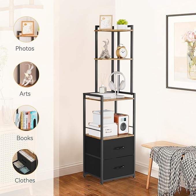 PouHenier.jh 6 Tier Corner Shelf - Image 7