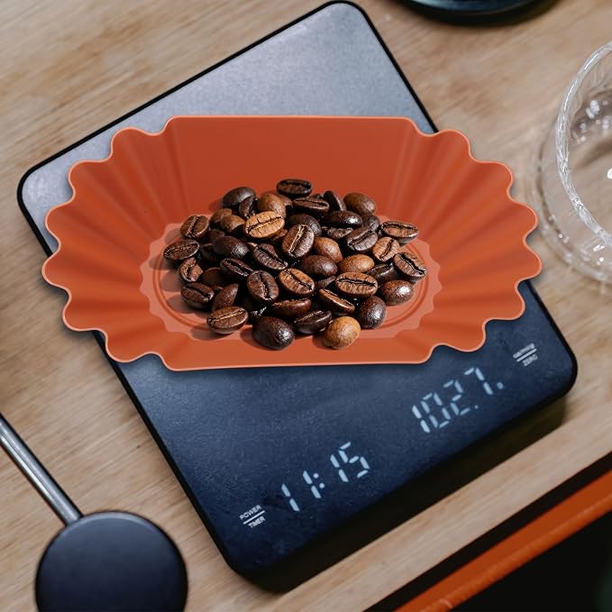 uxcell 4Pcs Coffee Beans Sample Tray, 450g Coffee Beans Display Dish Reusable - Image 4