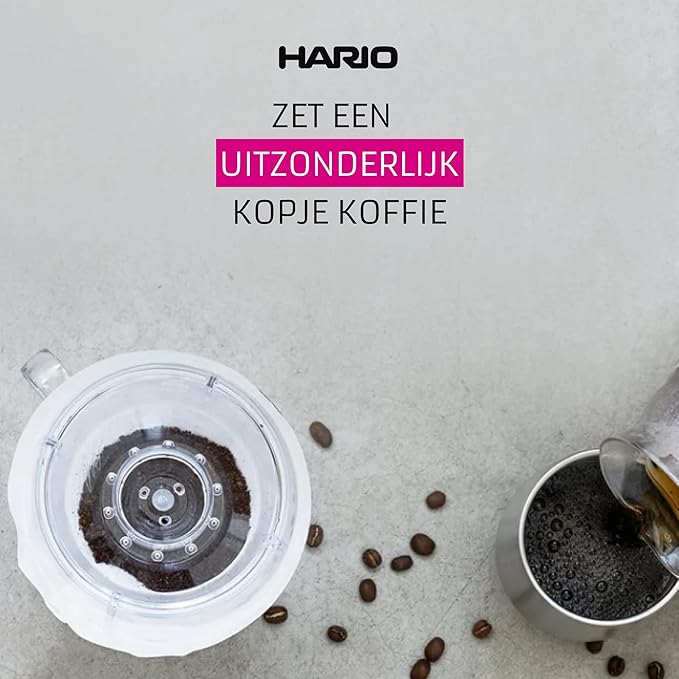 Hario V60 Ceramic Coffee Dripper Pour Over Cone Coffee Maker Size 01 - Image 7