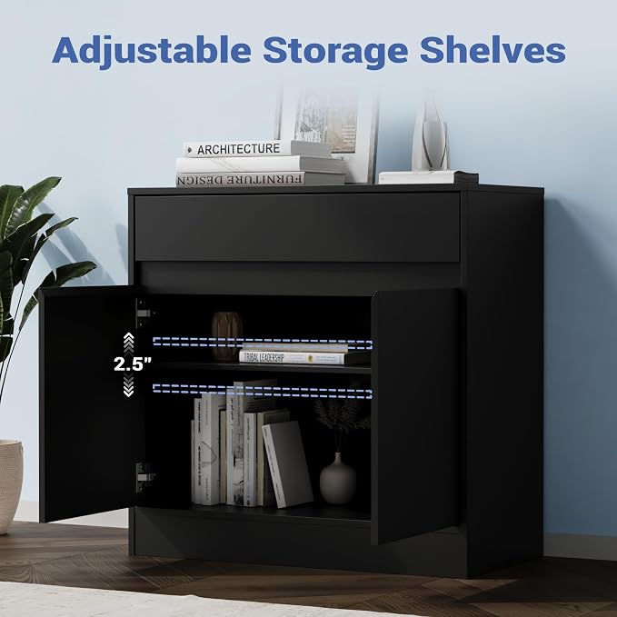 Housoul Buffet Cabinet, Coffee Bar Cabinet - Image 3