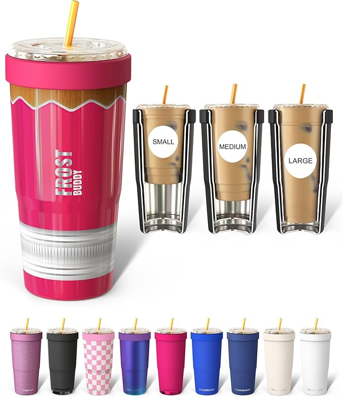 Frost Buddy Togo Buddy 30 oz Stainless Steel Vacuum Insulated Tumbler To Go by FrostBuddy