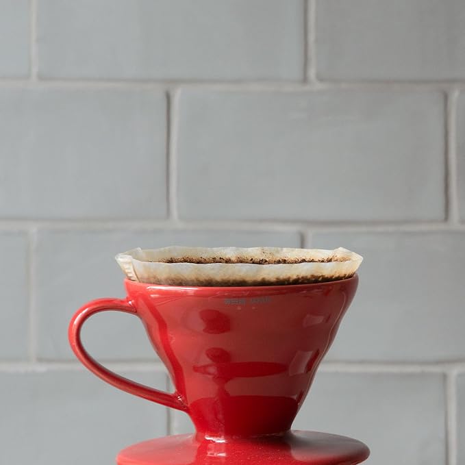 Hario V60 Ceramic Coffee Dripper Pour Over Cone Coffee Maker Size 01 - Image 5