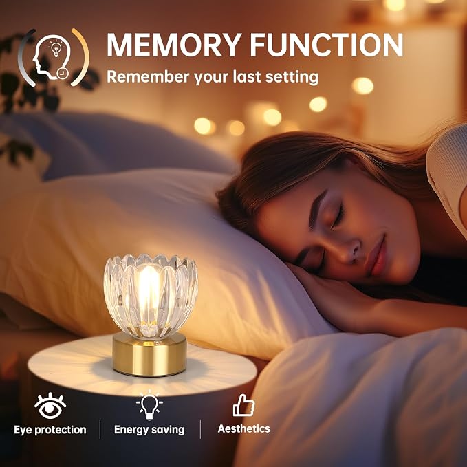 Shenmoyl Cordless Small Table Lamp - Image 9