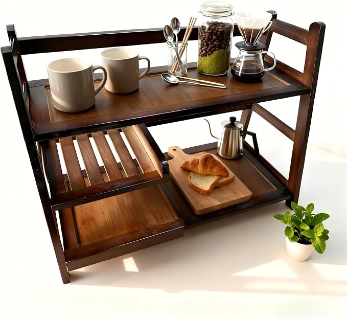 Bamboo Matcha Station Organizer - Image 4