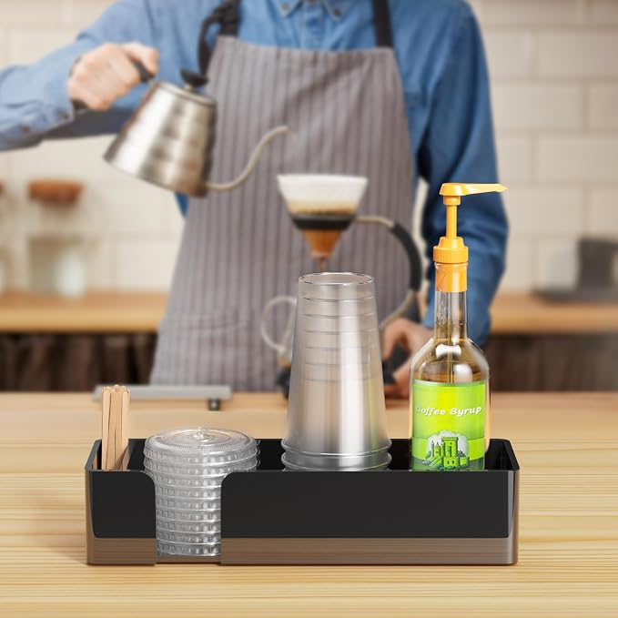 Coffee Bar Accessories and Organizer, Disposable Cup Holder - Image 7