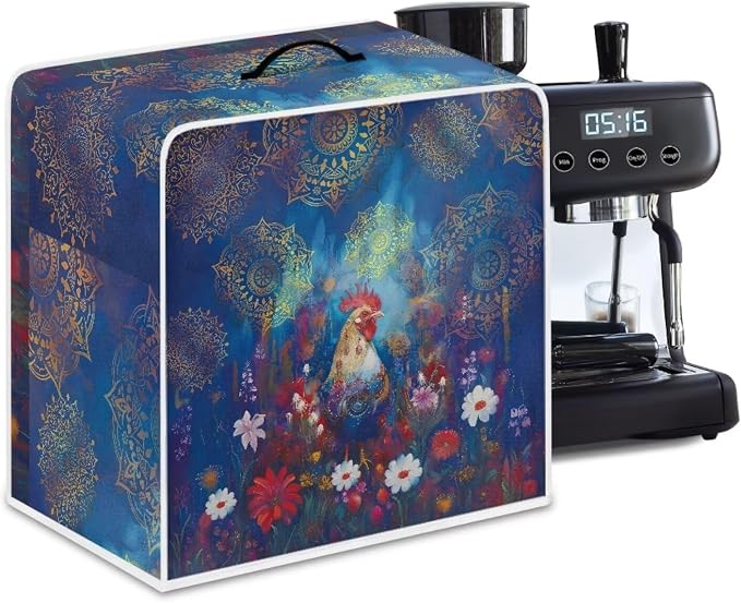 Coffee Machine Cover Heavy Duty Heat Resistant Waterproof Protective Coffee by Unknown
