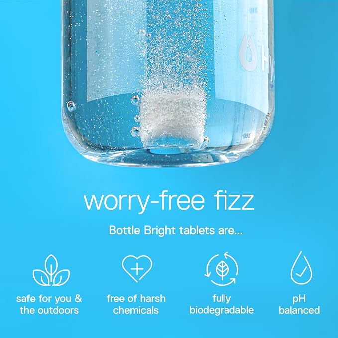 Bottle Bright Cleaning Tablets 12, Thermos | Removes Coffee Tea Stains - Image 5