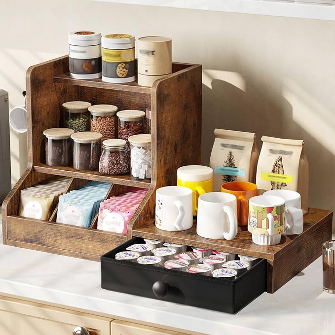 HOOBRO Coffee Mug Tree, Coffee Mug Cup Holder - Image 4