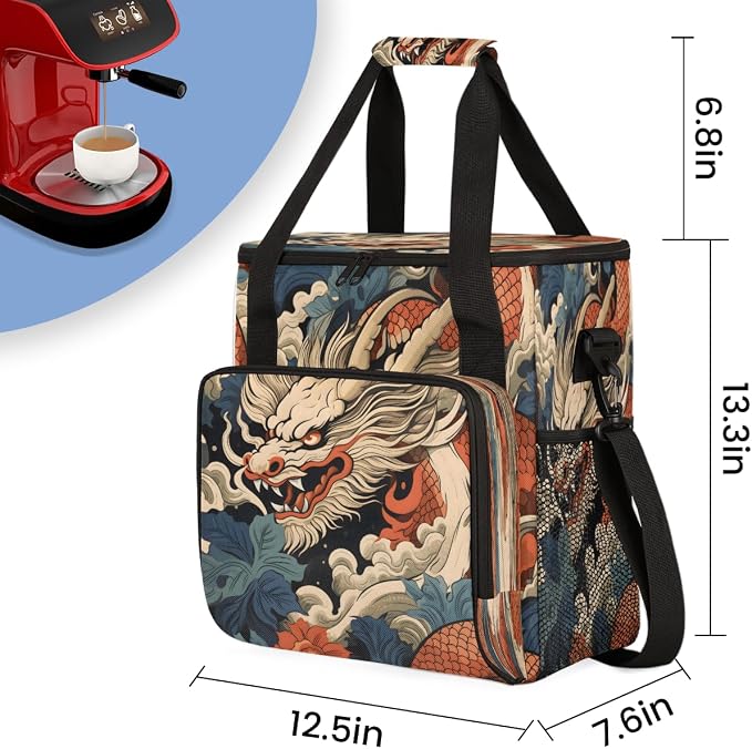Dragon Japanese Style Coffee Machine Bag Compatible - Image 2