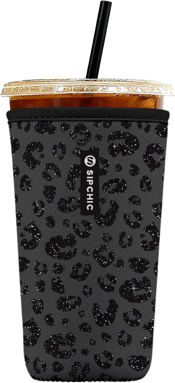 Iced Coffee Sleeve – Neoprene Reusable Cup Sleeves by Unknown