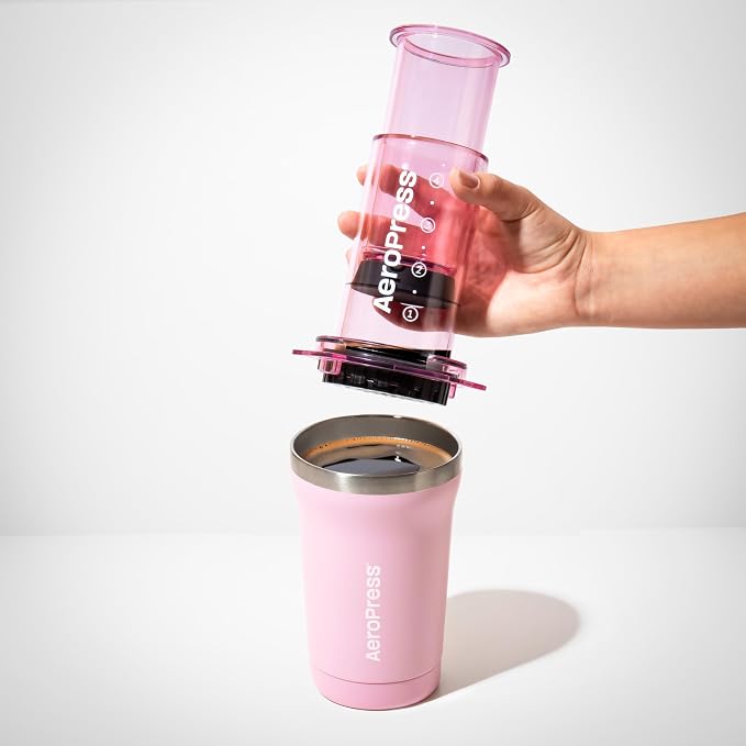 AeroPress Go Plus, Small Portable Coffee Maker Kit, Camping & Office, - Image 3