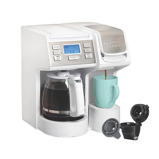Hamilton Beach FlexBrew Trio 2-Way Coffee Maker, Compatible by HamiltonBeach