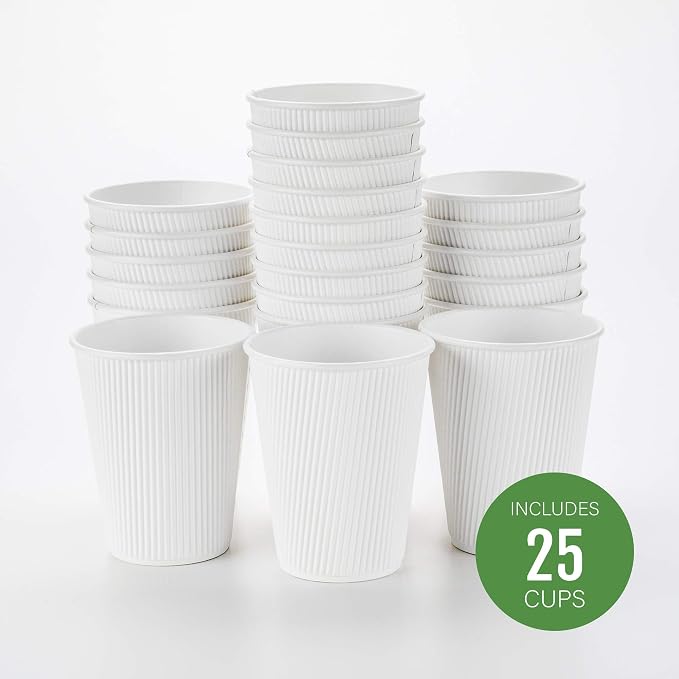 Restaurantware 12 Ounce Disposable Cups, Designed - Image 2