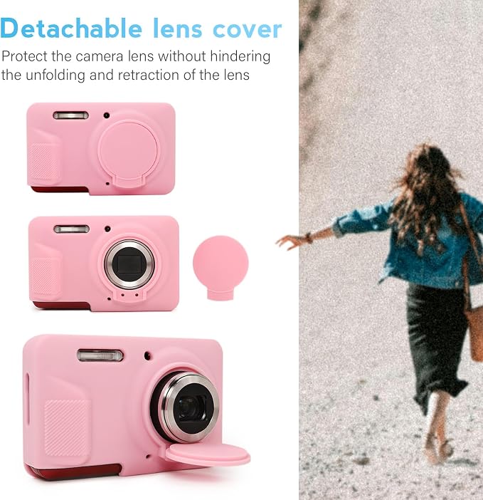 Case for Kodak PIXPRO FZ55, Soft Silicone Camera Case for Kodak FZ55 - Image 5