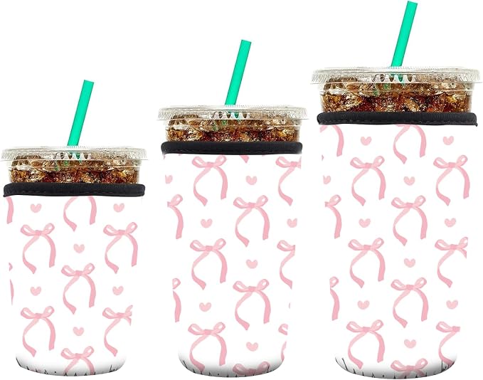 3 Pack Reusable Neoprene Insulator Sleeve by Unknown