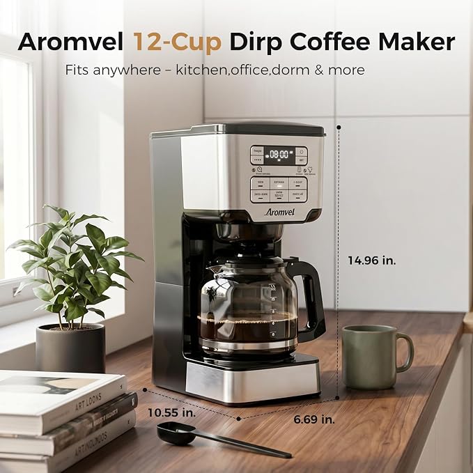 12-Cup Programmable Drip Coffee Maker - Image 5