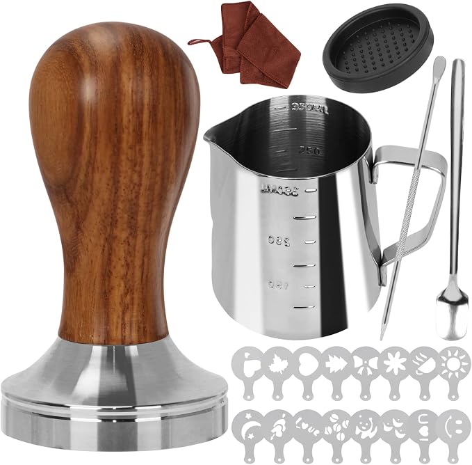 Y-Step 22 PCS Coffee Tamper Set, Espresso Accessories Kit Barista Kit, by Y-Step