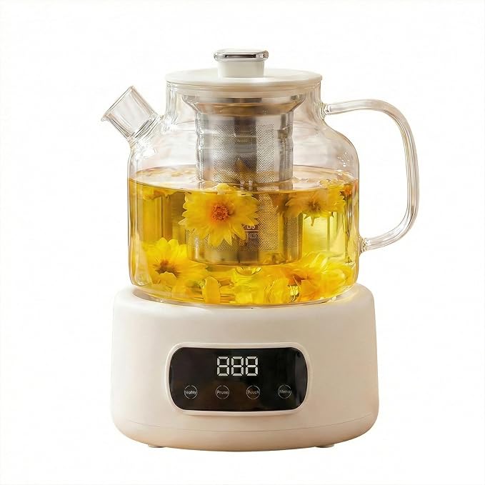 1.2L Smart Glass Electric Kettle, Health Kettle by Unknown