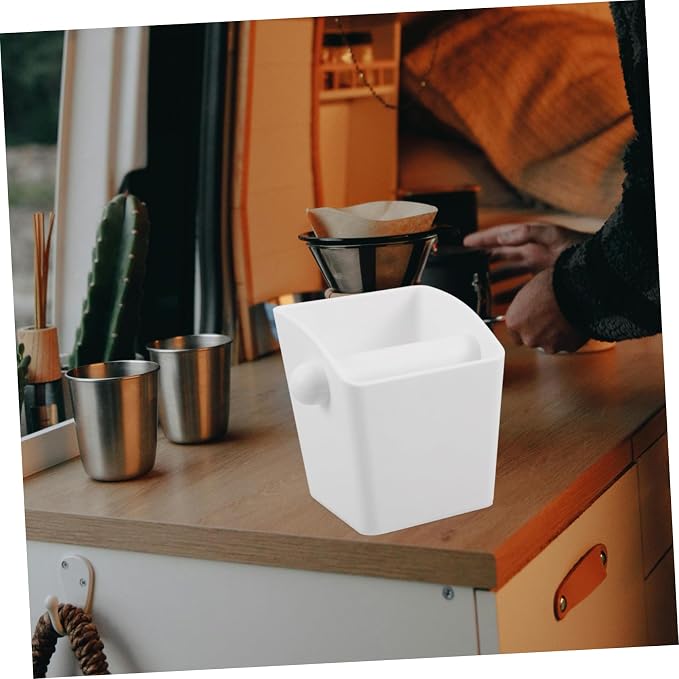 TEHAUX Coffee Grind Waste Bin Detachable Espresso Grounds Canister - Image 5