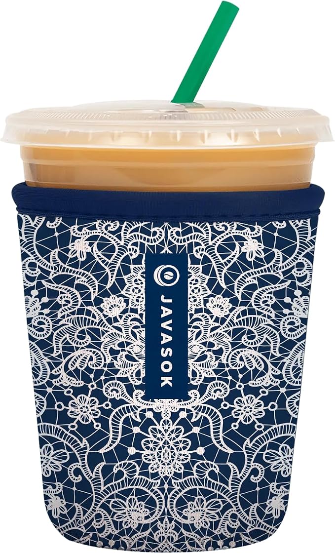 Sok It JavaSok Iced Coffee & Cold Soda Insulated Neoprene Cup Sleeve by SokIt