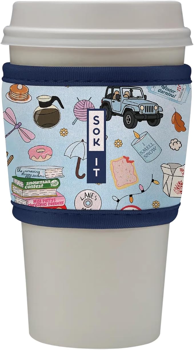 Sok It HotSok Coffee & Tea Reusable Insulated Neoprene Cup Sleeve by SokIt