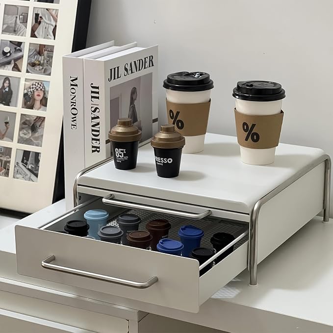 Coffee Pod Holder Drawer Organizer, Sonhomay Kitchen Appliance Storage - Image 6