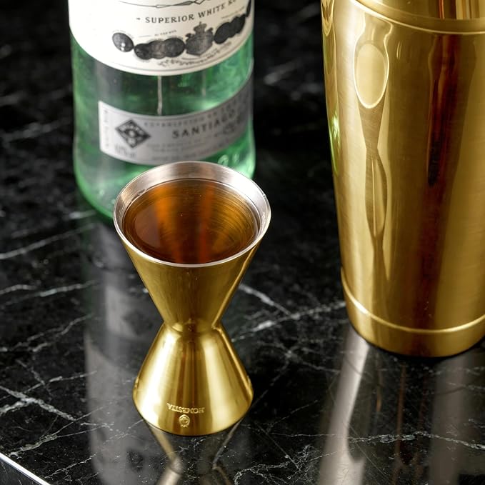 Homestia Stainless Steel Double Jigger, 1 oz to 2 oz Cocktail Measuring Cup - Image 3