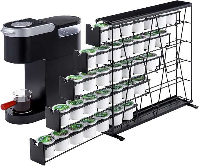ZCDCP for K Cup Coffee Pod Holder, K Cup Holder Drawer Wall Mounted Coffee Pod by ZCDCP