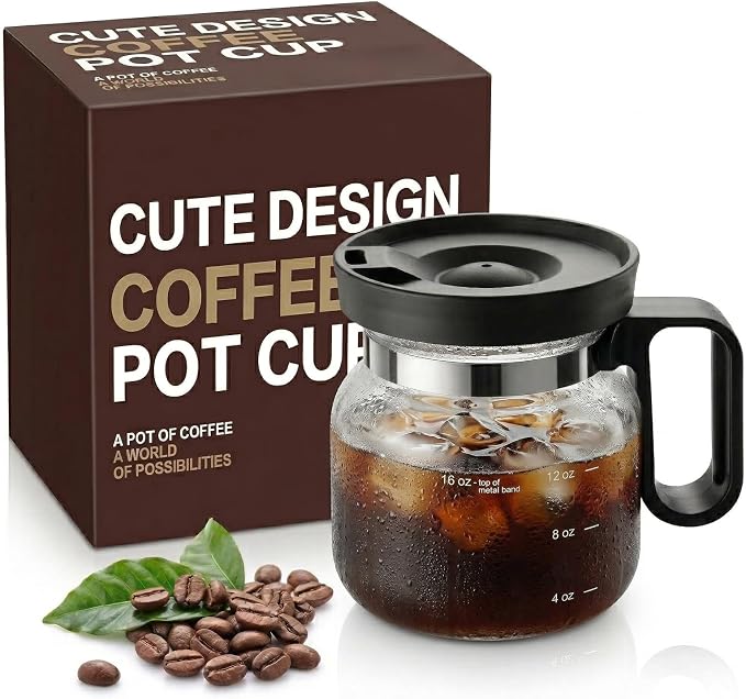 Unique Coffee Pot Mug 16oz by RWIXR