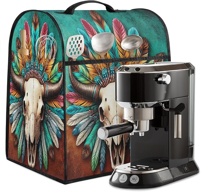 Cow Skull Kitchen Aid Mixer Cover Compatible Stand Mixer Dust Cover | Ethnic - Image 5