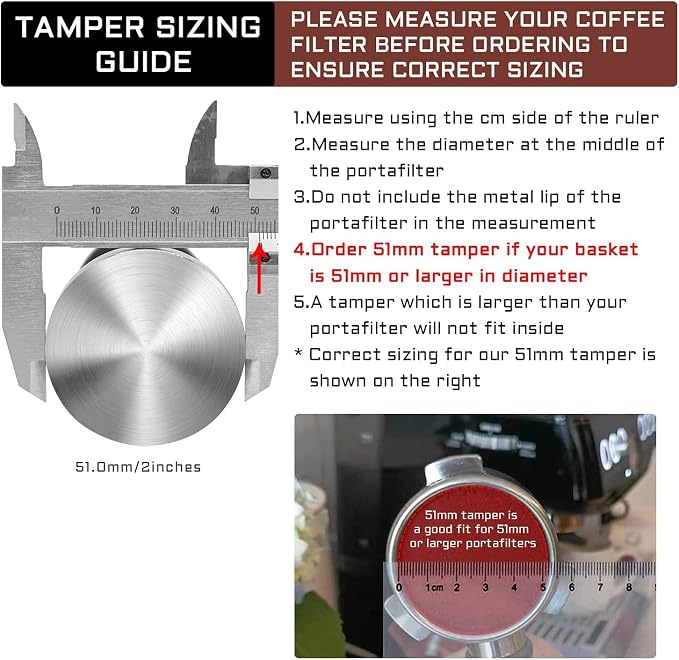 51 mm Coffee Tamper Set Coffee Press - Image 3