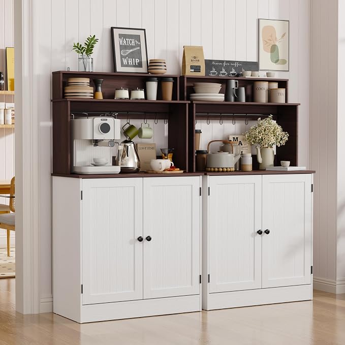 MHOM Farmhouse Bar Cabinet - Image 4