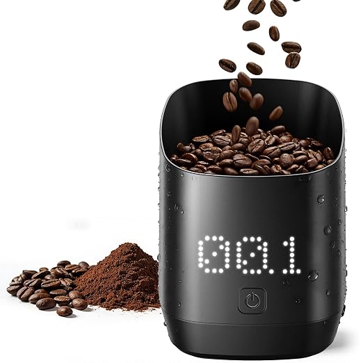 Digital Coffee bean Dosing Cup by BabbleCom