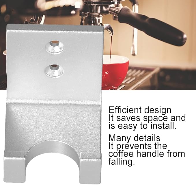 Bottomless Portafilter Rack, Coffee Portafilter Wall Rack, Aluminum Alloy - Image 2