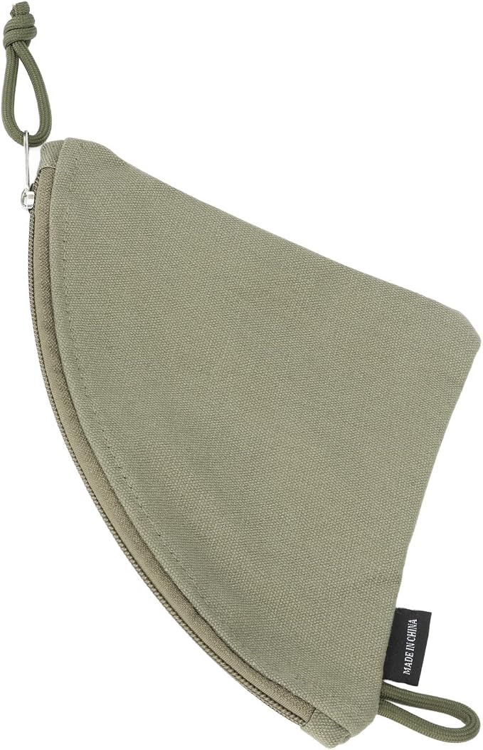 Coffee Filter Holder, Canvas Reusable Conical Filter Paper Storage Bag - Image 7