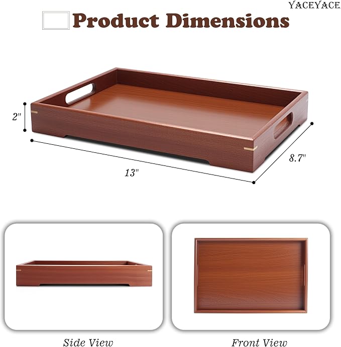 Serving Tray Wood, Home Decor - Image 2