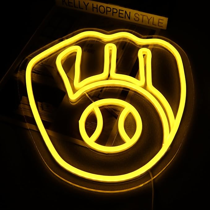 Balanar Baseball Neon Signs for Garage or Man Cave Decor, Gifts - Image 2